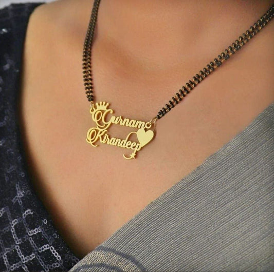 Couple Name Mangalsutra